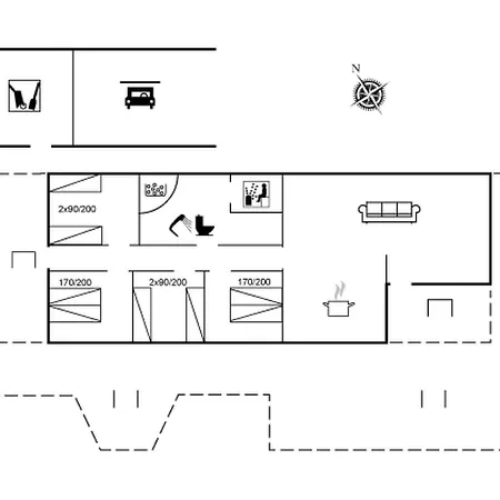 Blomma - 300m From The Sea By Interhome *
